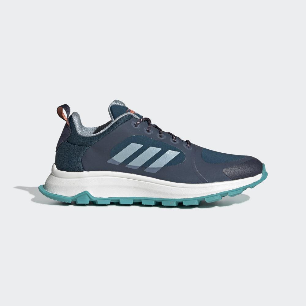 Adidas Women's Response Trail X Wide Running Shoes Blue/Grey Ireland EG3034